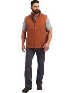 Ariat Big & Tall Rebar DuraCanvas Vest | Coats & Outerwear -Shoefinity Shop 518Mppnf1HL. AC SR736920