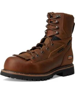 Ariat Longview Shock Shield 8" Waterproof Composite Toe Work Boots -Shoefinity Shop 617S5a7IcAL. AC SR736920