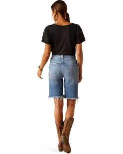 Ariat High-Rise Jazmine 10" Shorts -Shoefinity Shop 61CBmqKmS5L. AC SR736920