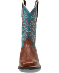Ariat Round Up Wide Square Toe StretchFit Western Boot | Boots -Shoefinity Shop 61JZK9UFsqL. AC SR736920