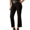 Ariat High-Rise Jazmine Kick Flare in Black | Jeans 1 Ariat High-Rise Jazmine Kick Flare in Black | Jeans -Shoefinity Shop 61Kdh224kCL. AC SR736920