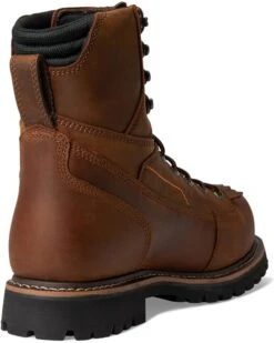 Ariat Longview Shock Shield 8" Waterproof Composite Toe Work Boots -Shoefinity Shop 61MgEKl4FBL. AC SR736920