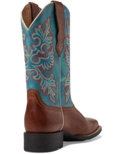 Ariat Round Up Wide Square Toe StretchFit Western Boot | Boots -Shoefinity Shop 61QJ1UsDs4L. AC SR736920