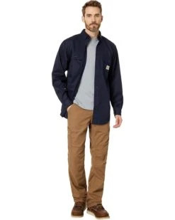 Ariat FR M5 Slim Duralight Stretch Canvas Straight Leg Pants -Shoefinity Shop 61WyNF8RbVL. AC SR736920
