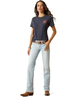 Ariat Low-Rise Zayla Straight Jeans in Claremont -Shoefinity Shop 61ZpYGvVCoL. AC SR736920