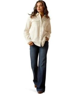 Ariat Wilkes Blouse Shirt | Shirts & Tops -Shoefinity Shop 61hywiPmvKL. AC SR736920