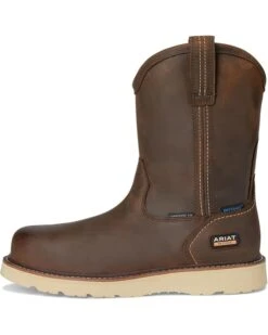 Ariat Rebar Wedge Pull-On Waterproof Composite Toe Work Boots -Shoefinity Shop 61mB6blHY3L. AC SR736920