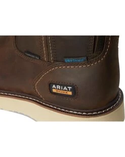 Ariat Rebar Wedge Pull-On Waterproof Composite Toe Work Boots -Shoefinity Shop 716fn5hFp5L. AC SR736920