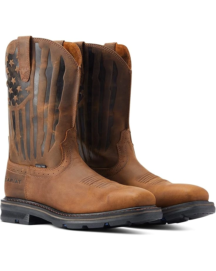Ariat Sierra Shock Shield Patriot Steel Toe Work Boot | Boots 3 Ariat Sierra Shock Shield Patriot Steel Toe Work Boot | Boots