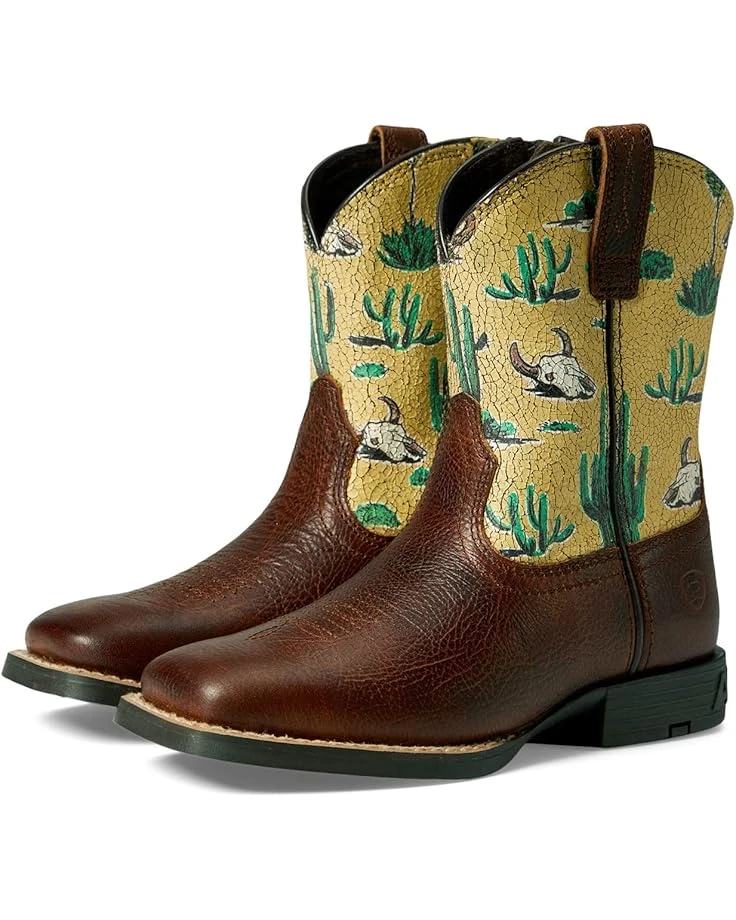 Ariat Kids Round Up Wide Square Toe Easy Fit Western Boot (Toddler) | Boots 3 Ariat Kids Round Up Wide Square Toe Easy Fit Western Boot (Toddler) | Boots