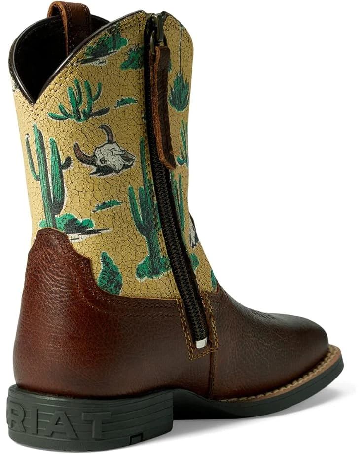 Ariat Kids Round Up Wide Square Toe Easy Fit Western Boot (Toddler) | Boots 7 Ariat Kids Round Up Wide Square Toe Easy Fit Western Boot (Toddler) | Boots - Image 5