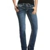 Ariat R.E.A.L. Mid-Rise Stretch Stackable Straight Leg Jeans -Shoefinity Shop 71BrBgJ7FcL. AC SR736920