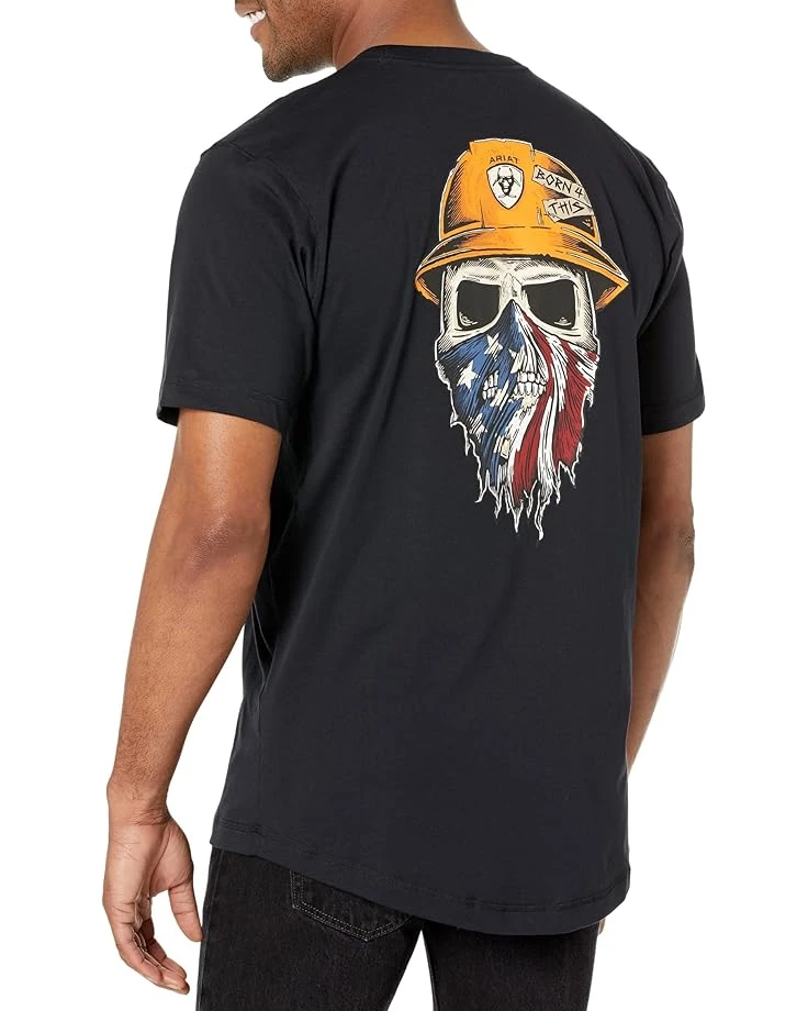 Ariat Rebar Workman Born For This T-Shirt | Shirts & Tops 4 Ariat Rebar Workman Born For This T-Shirt | Shirts & Tops - Image 2