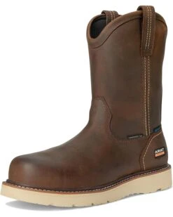 Ariat Rebar Wedge Pull-On Waterproof Composite Toe Work Boots -Shoefinity Shop 71ZGhTiJP3L. AC SR736920