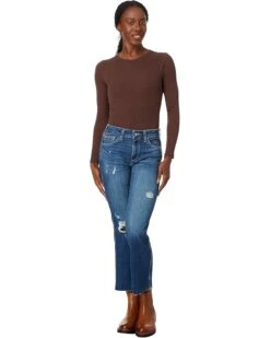Ariat High-Rise Caroly Flare Crop Jeans in Athena 9 Ariat High-Rise Caroly Flare Crop Jeans in Athena -Shoefinity Shop 71hfCox1DSL. AC SR736920