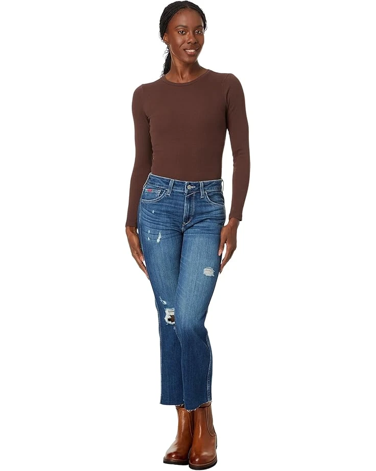 Ariat High-Rise Caroly Flare Crop Jeans in Athena 6 Ariat High-Rise Caroly Flare Crop Jeans in Athena - Image 4