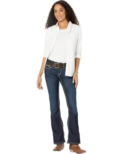 Ariat R.E.A.L. Perfect Rise Contessa Bootcut Jeans -Shoefinity Shop 71mYnVBFq6L. AC SR736920