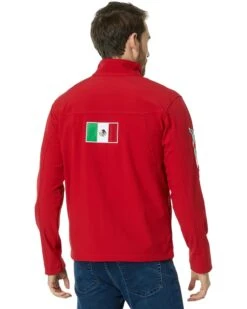 Ariat New Team Softshell Mexico Water-Resistant Jacket | Coats & Outerwear -Shoefinity Shop 71pwbSDDfYL. AC SR736920