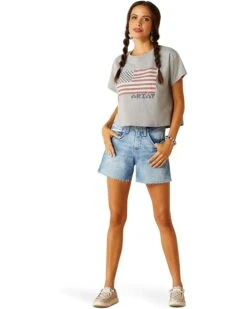 Ariat Homespun Flag T-Shirt | Shirts & Tops 9 Ariat Homespun Flag T-Shirt | Shirts & Tops -Shoefinity Shop 71tVl2GhF0L. AC SR736920