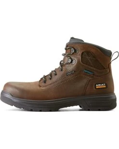 Ariat Turbo 6" Waterproof Carbon Toe Work Boots -Shoefinity Shop 71zpUpItbkL. AC SR736920