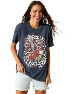 Ariat USA Born T-Shirt | Shirts & Tops