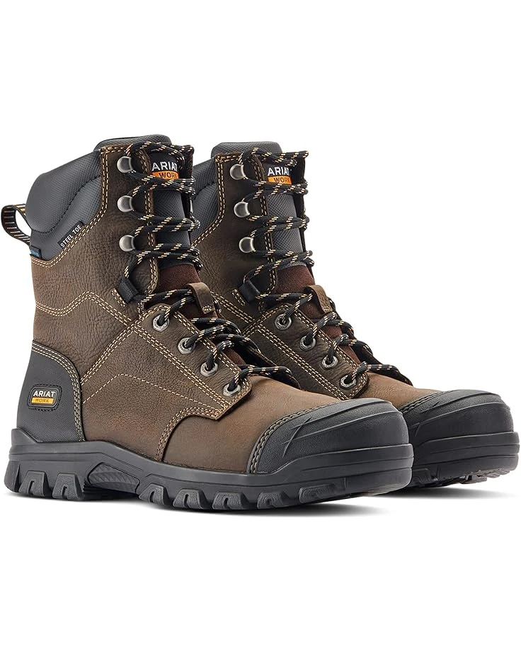 Ariat Treadfast 8" Waterproof Steel Toe Work Boot | Boots 3 Ariat Treadfast 8" Waterproof Steel Toe Work Boot | Boots