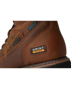 Ariat Longview Shock Shield 8" Waterproof Composite Toe Work Boots -Shoefinity Shop 813D6vq8NeL. AC SR736920