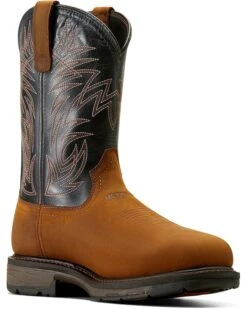 Ariat WorkHog MetGuard CSA Waterproof Composite Toe Work Boot | Boots -Shoefinity Shop 814LW1NV1rL. AC SR736920