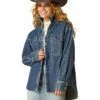 Ariat Denim Shirt Jacket | Coats & Outerwear -Shoefinity Shop 81HKTImY2L. AC SR736920