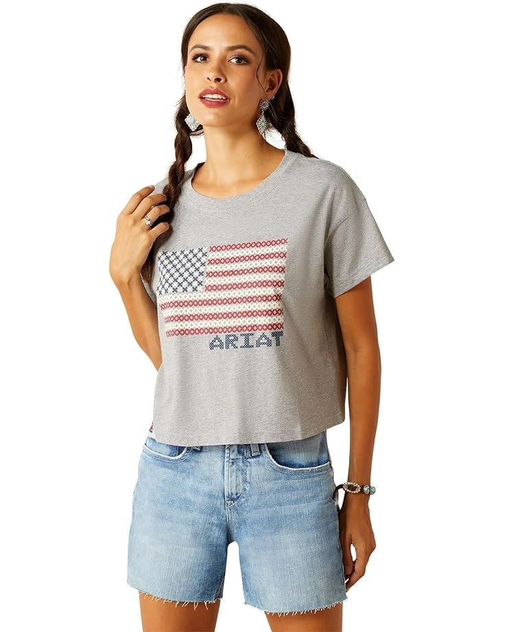 Ariat Homespun Flag T-Shirt | Shirts & Tops 3 Ariat Homespun Flag T-Shirt | Shirts & Tops