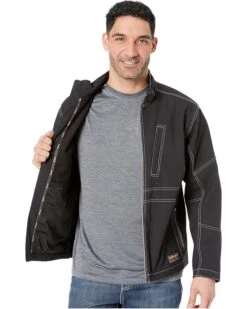 Ariat Rebar Stretch Canvas SoftShell Jacket | Coats & Outerwear -Shoefinity Shop 81VKuyDQhRL. AC SR736920