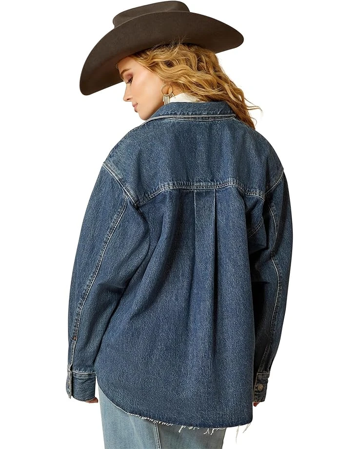 Ariat Denim Shirt Jacket | Coats & Outerwear 4 Ariat Denim Shirt Jacket | Coats & Outerwear - Image 2