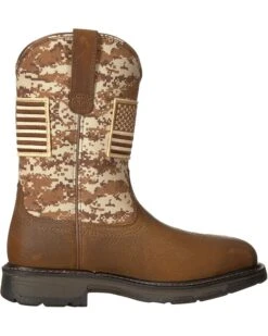 Ariat Workhog Patriot Steel Toe | Boots -Shoefinity Shop 81lpNj FrdL. AC SR736920