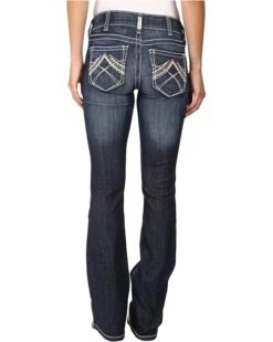 Ariat R.E.A.L. Bootcut Rosey Whipstitch Jeans in Lakeshore -Shoefinity Shop 81n6yX7hPIL. AC SR736920