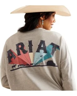 Ariat Fun Farm Oversized T-Shirt | Shirts & Tops -Shoefinity Shop 81qGWGRzRvL. AC SR736920