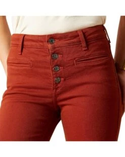 Ariat High-Rise Jazmine Flare in Burgundy | Jeans -Shoefinity Shop 91JE6hXRkdL. AC SR736920