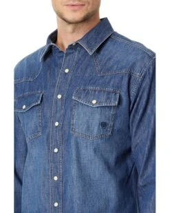 Ariat Denim Retro Fit Shirt | Shirts & Tops -Shoefinity Shop 91c HCfz0L. AC SR736920