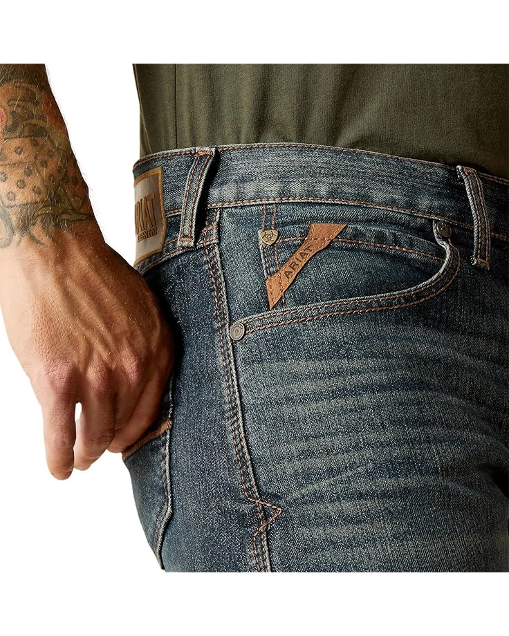 Ariat M2 Traditional Relaxed Stretch Pro Series Ray Bootcut in Atlas | Jeans 6 Ariat M2 Traditional Relaxed Stretch Pro Series Ray Bootcut in Atlas | Jeans - Image 4