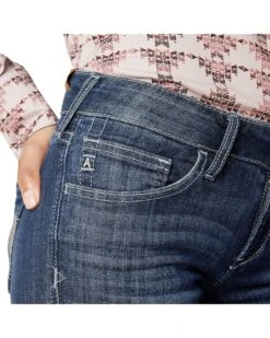 Ariat R.E.A.L. Mid-Rise Angela Trousers in Midnight | Jeans -Shoefinity Shop A1v54tpTNYL. AC SR736920